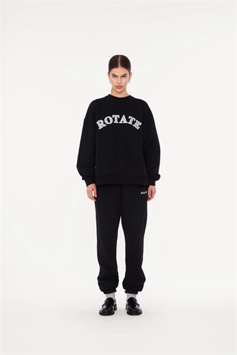 Rotate, Logo sweatpants, Black 